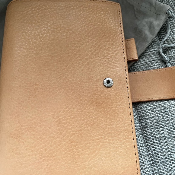Moterm Leather 6 Rings Planner (Apricot) - Picture 6 of 6